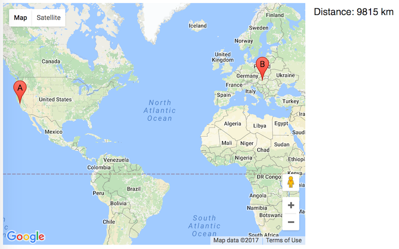 The distance between Googleplex in Mountain View, California and the author’s home in Budapest, Hungary