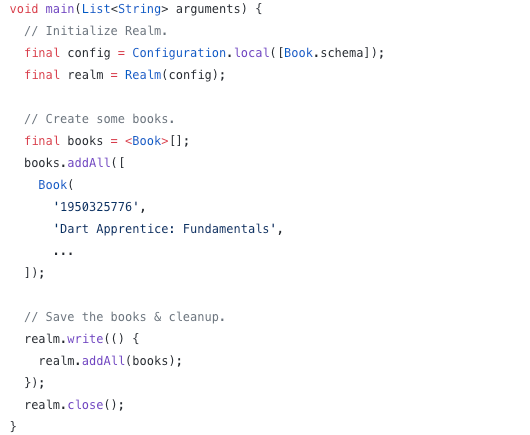 Introducing Realm for Dart & Flutter