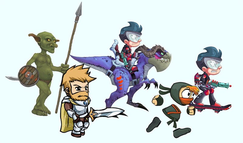 Spine animations rendered with StageXL ([demo](http://www.stagexl.org/show/spine/texture-atlas/example.html))